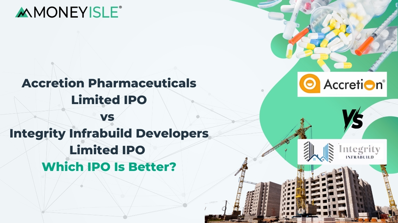 Accretion Pharma IPO vs Integrity Infrabuild IPO – growth-focused healthcare vs stable infrastructure investment."